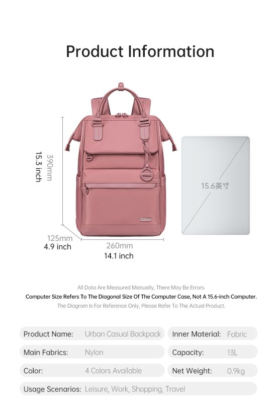 Rucsac CB00788 rose 3